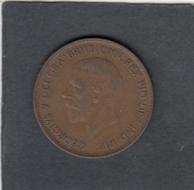 Beschrijving: 1 Penny GEORGIUS V